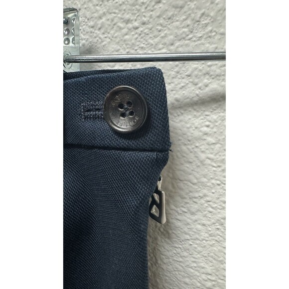 Bogner Fabia Cotton-Blend Dress Pant Slacks  US L4 EU 68 Navy Blue Trouser - Picture 3 of 5